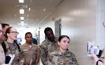 U.S. Army MEDDAC-J Leadership Visits U.S. Naval Hospital Okinawa