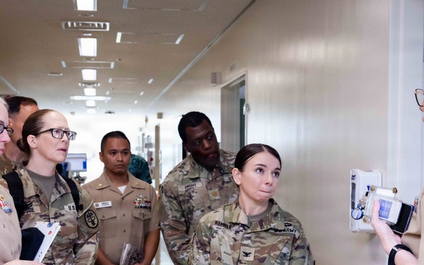 U.S. Army MEDDAC-J Leadership Visits U.S. Naval Hospital Okinawa
