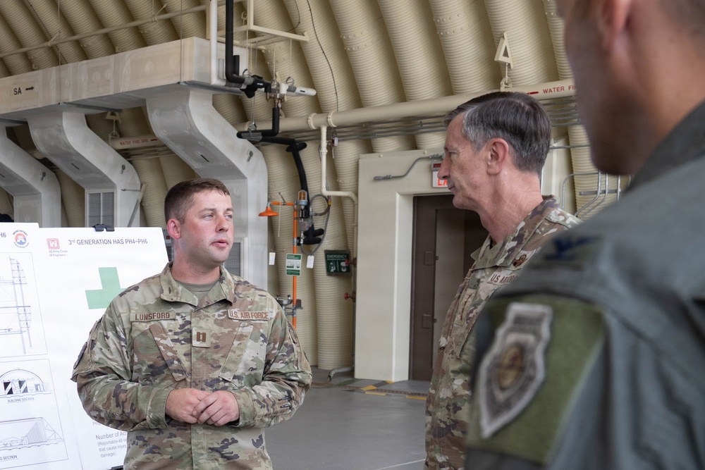 COMPACAF visits the Wolf Pack, gains insight on mission operations