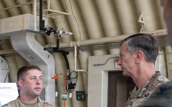 COMPACAF visits the Wolf Pack, gains insight on mission operations