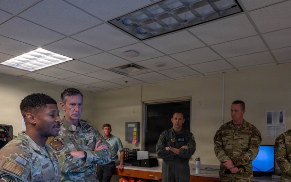 COMPACAF visits the Wolf Pack, gains insight on mission operations