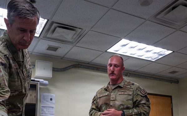 COMPACAF visits the Wolf Pack, gains insight on mission operations