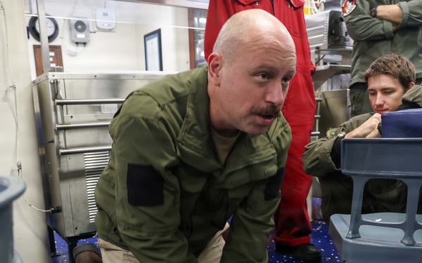 John Finn Conducts CPR Training