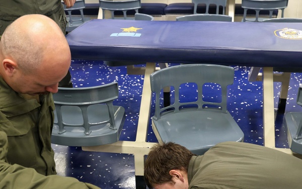John Finn Conducts CPR Training