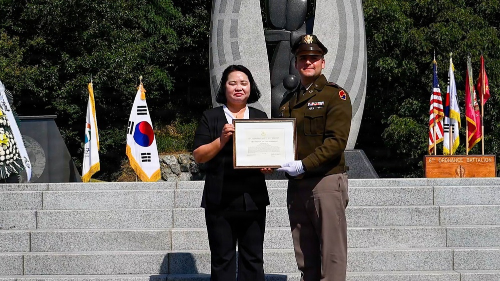 Hill 303 Memorial Ceremony
