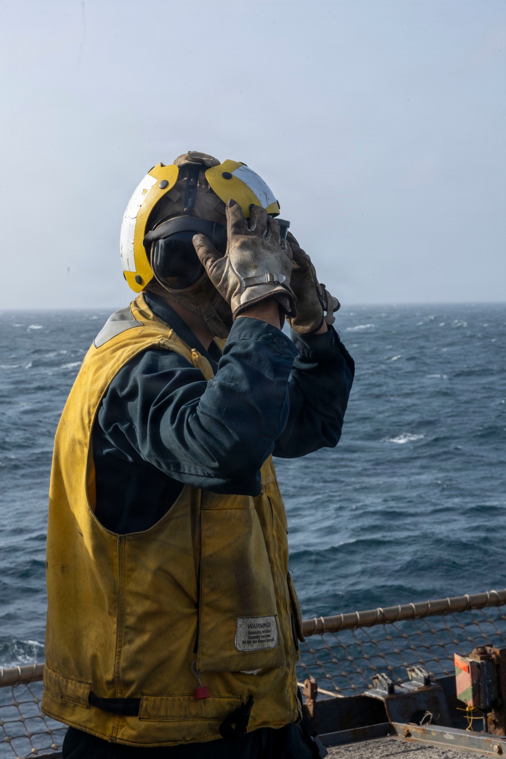 USS Comstock Conducts Flight Quarters