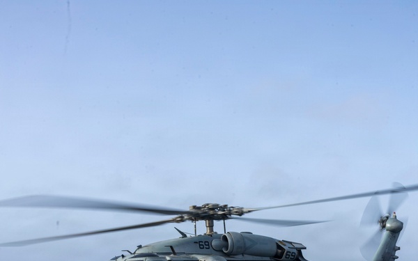 USS Comstock Conducts Flight Quarters