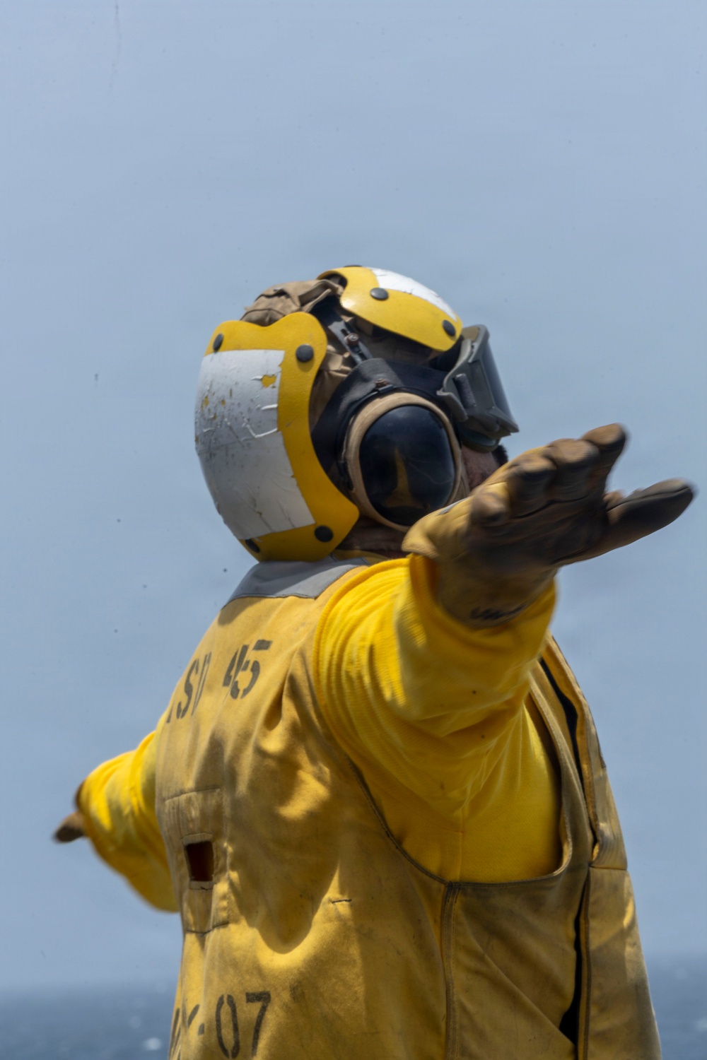 USS Comstock Conducts Flight Quarters