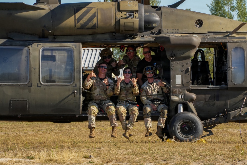 Air Assault Helicopter Rappel
