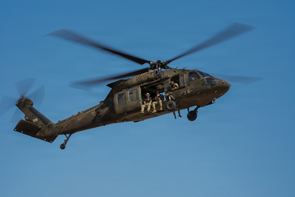 Air Assault Helicopter Rappel