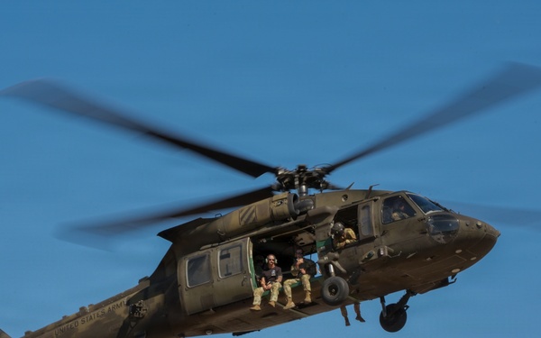 Air Assault Helicopter Rappel