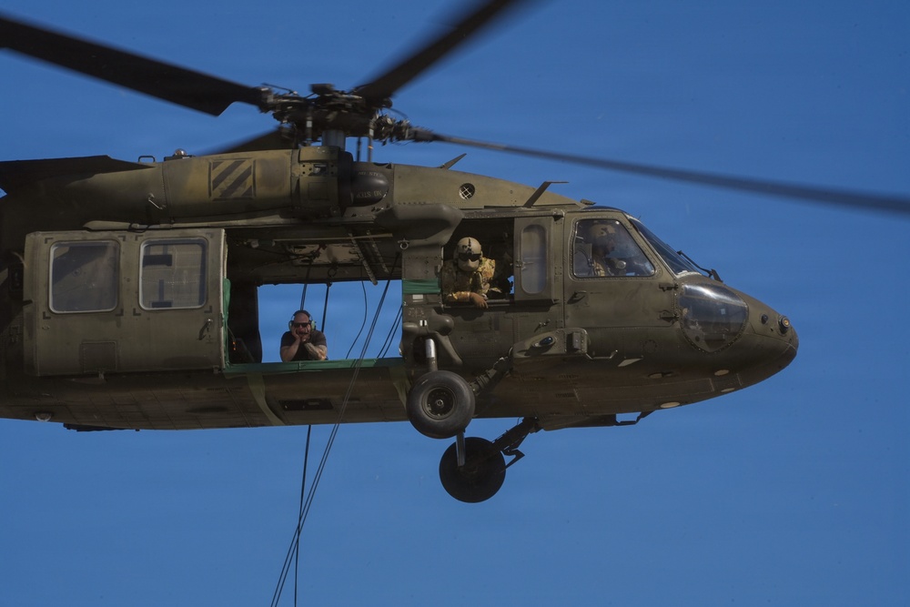 Air Assault Helicopter Rappel