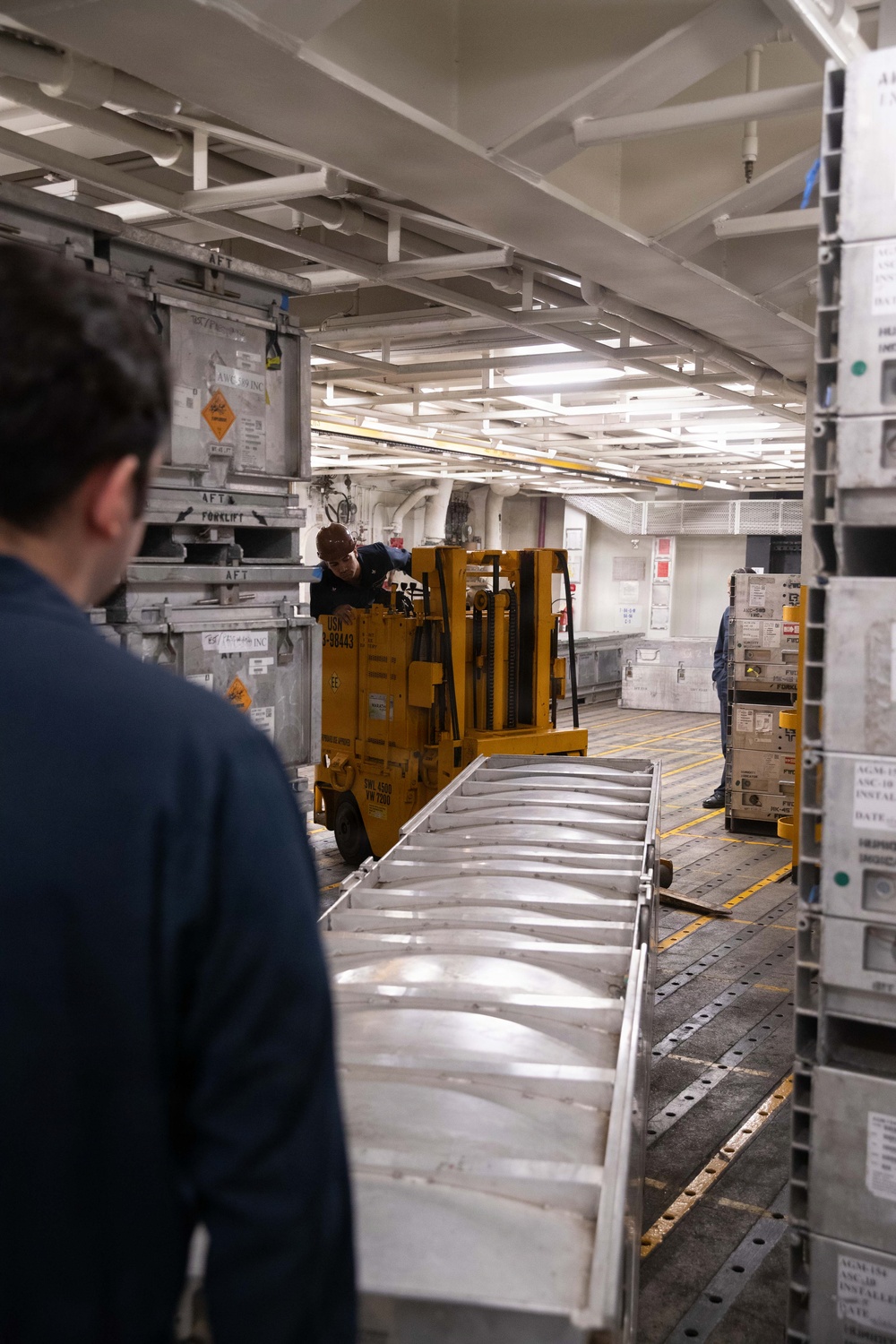 George Washington Moves Ordnance