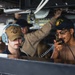 Replenishment-at-sea Aboard USS Ross (DDG 71)
