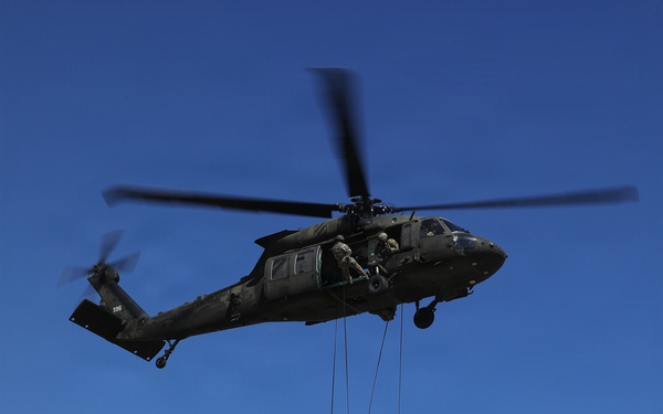 Air Assault Helicopter Rappel