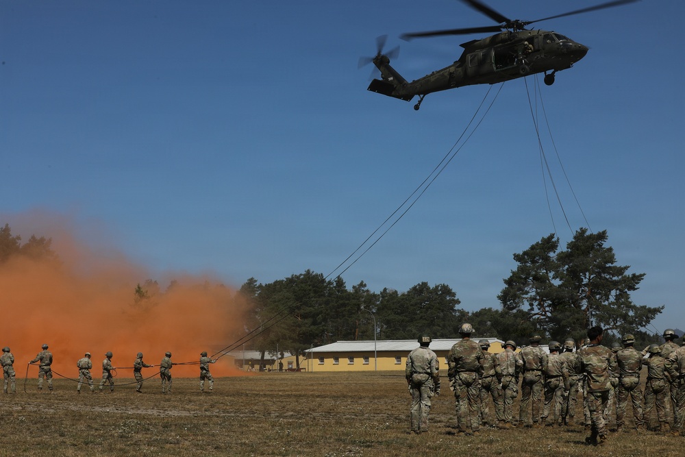 Air Assault Helicopter Rappel
