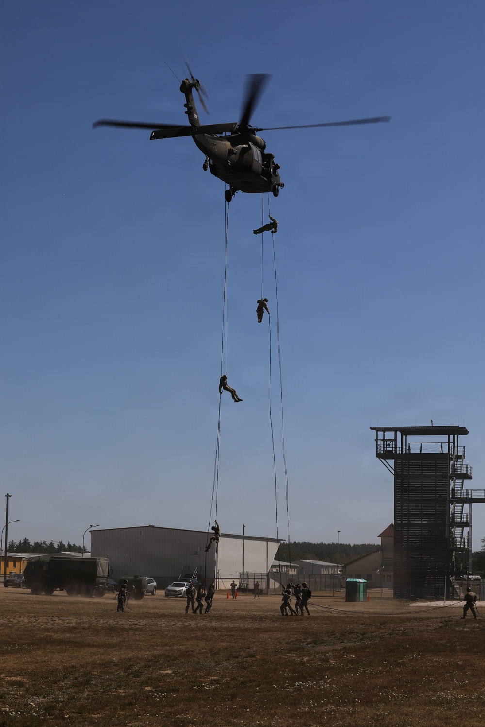 Air Assault Helicopter Rappel