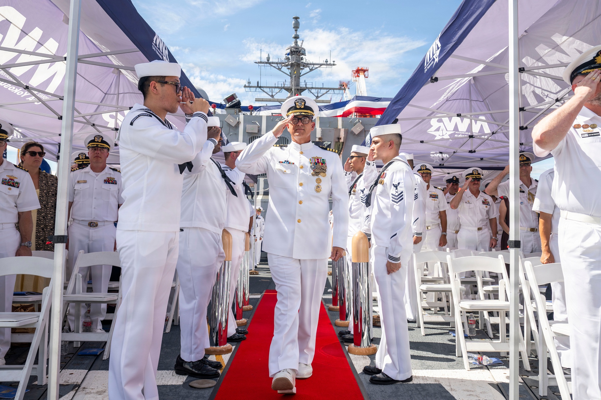 DVIDS - Images - DESRON 15 holds change of command ceremony aboard