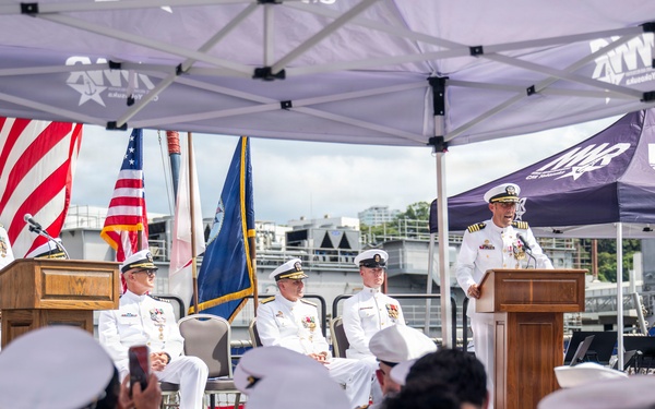 DESRON 15 holds change of command ceremony aboard USS Howard (DDG 83) at Commander, Fleet Activities Yokosuka, Japan
