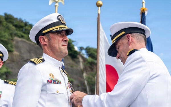 DESRON 15 holds change of command ceremony aboard USS Howard (DDG 83) at Commander, Fleet Activities Yokosuka, Japan