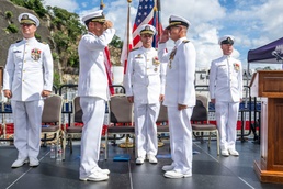 DESRON 15 holds change of command ceremony aboard USS Howard (DDG 83) at Commander, Fleet Activities Yokosuka, Japan
