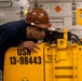 George Washington Sailors Handle Ordnance
