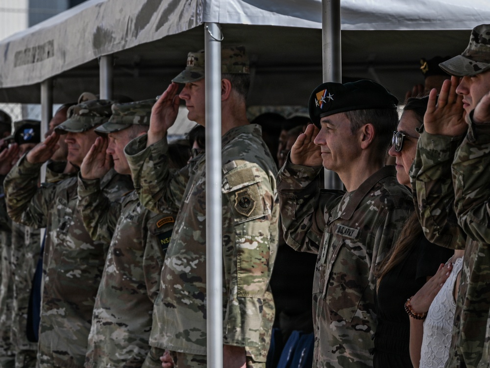 Security Assistance Group Ukraine Change of Command