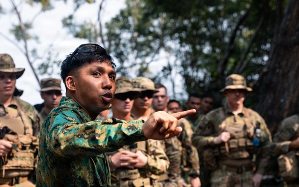 US Army, Royal Brunei Land Forces conduct land navigation training during Exercise Pahlawan Warrior 26