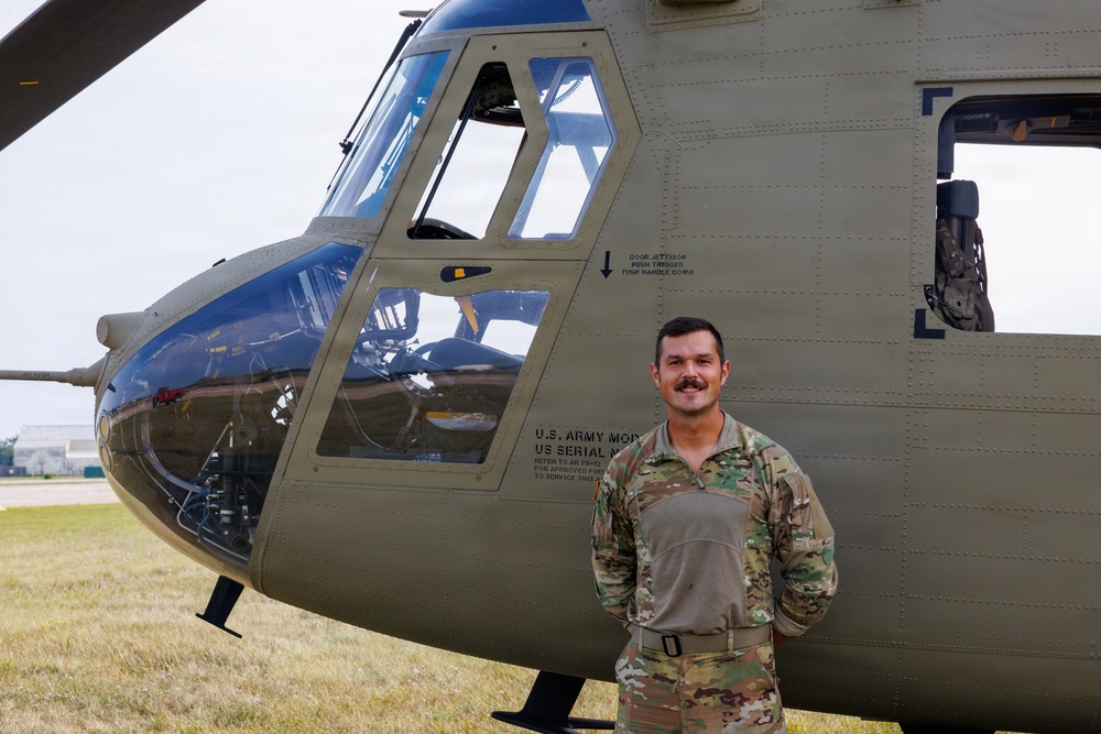 Chinook up close