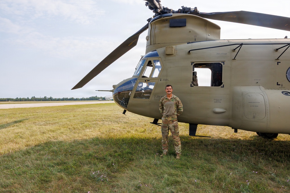 Chinook up close