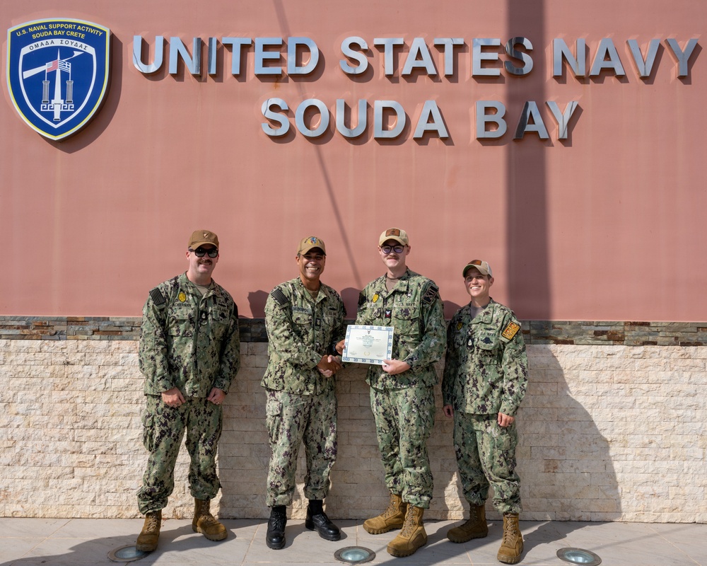 NSA Souda Bay Intermediate Leader Development Course Graduation