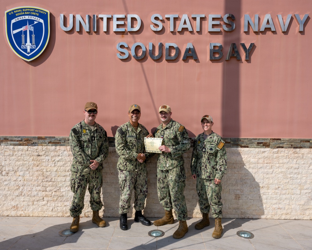 NSA Souda Bay Intermediate Leader Development Course Graduation
