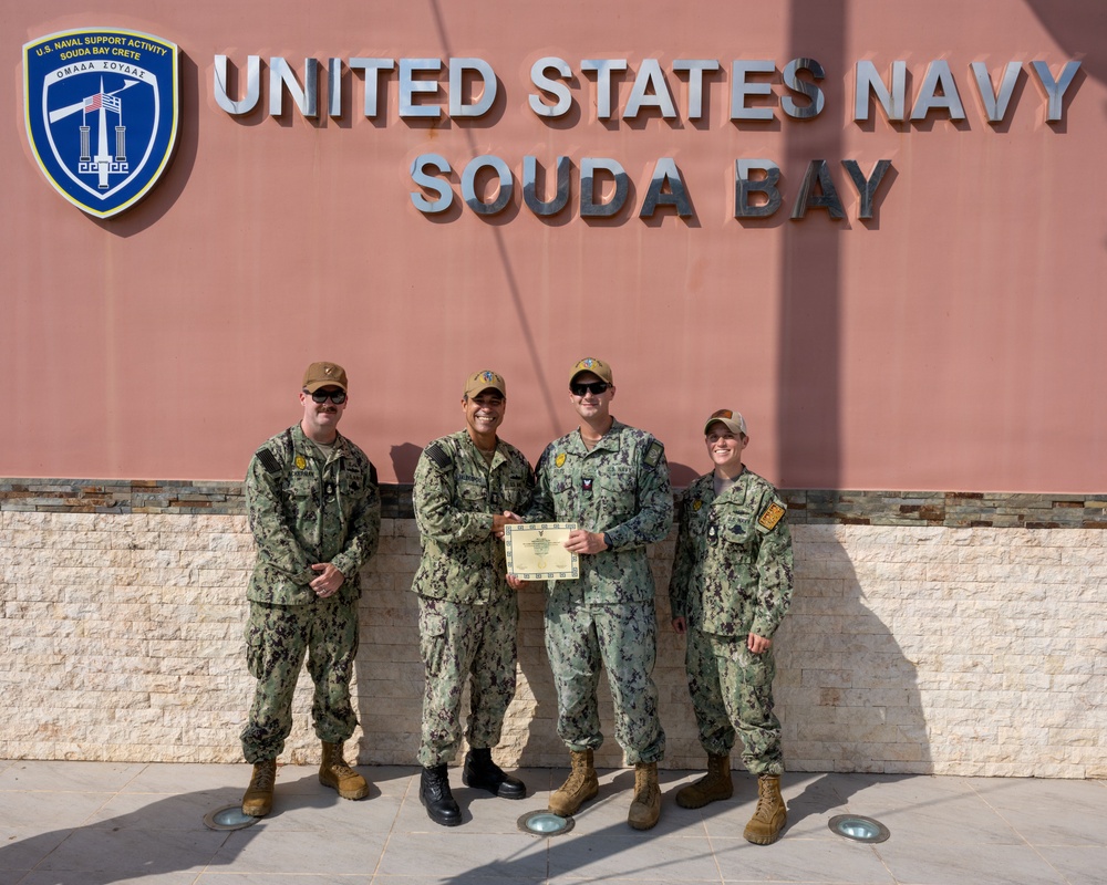NSA Souda Bay Intermediate Leader Development Course Graduation