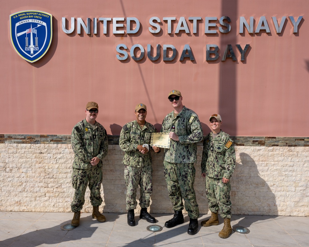 NSA Souda Bay Intermediate Leader Development Course Graduation