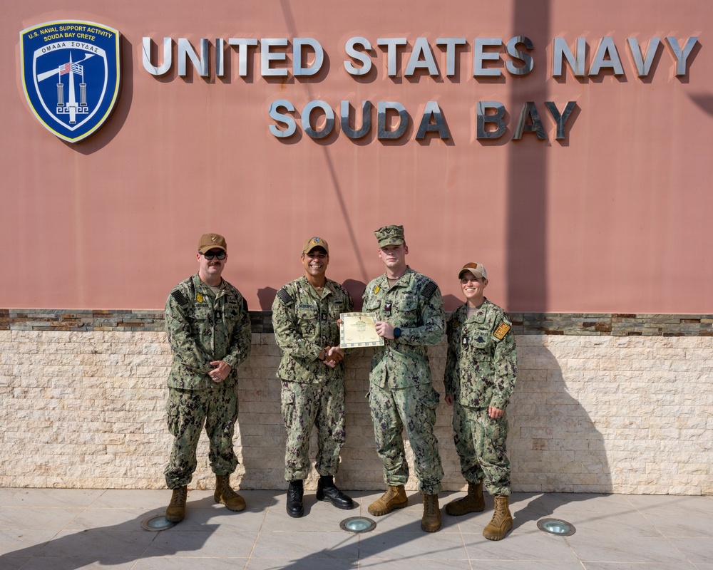 NSA Souda Bay Intermediate Leader Development Course Graduation