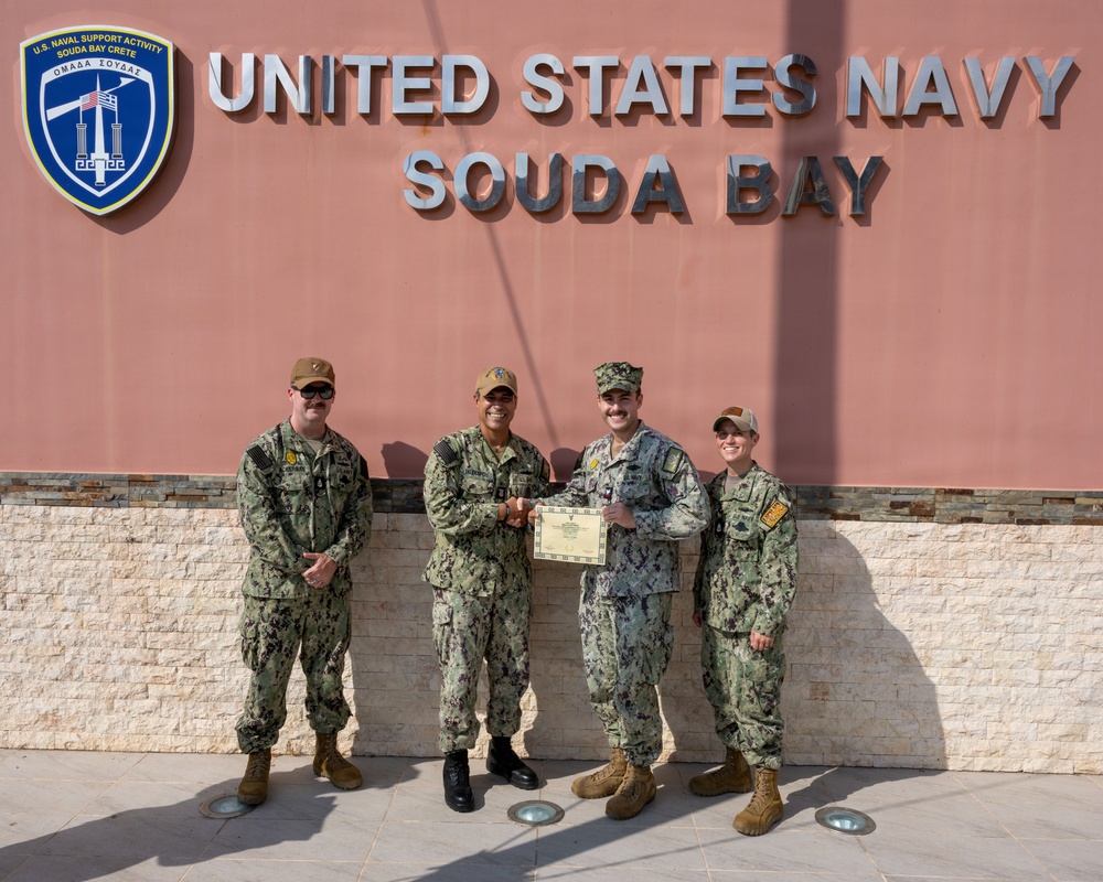NSA Souda Bay Intermediate Leader Development Course Graduation