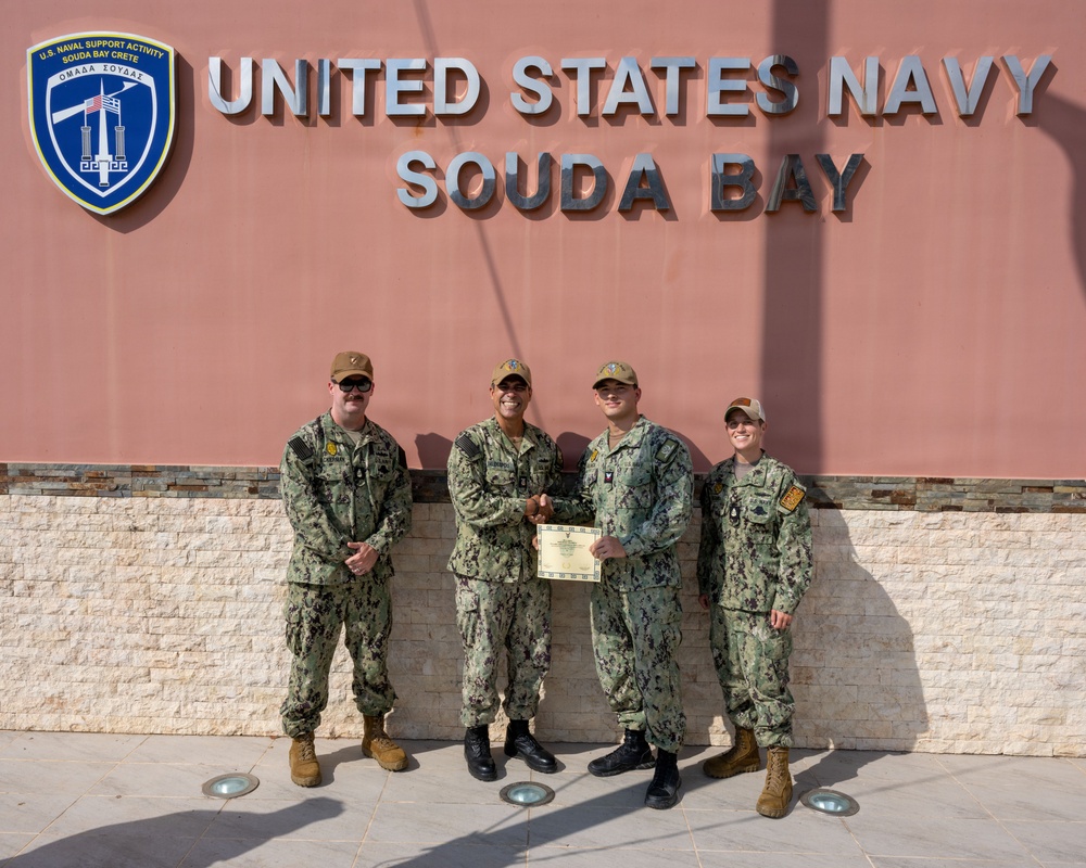 NSA Souda Bay Intermediate Leader Development Course Graduation