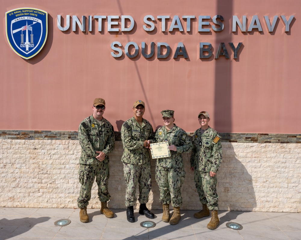 NSA Souda Bay Intermediate Leader Development Course Graduation