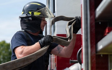 48 FW firefighters conduct fire rescue exercise