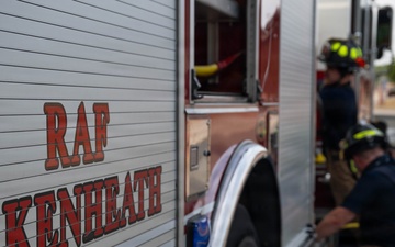 48 FW firefighters conduct fire rescue exercise