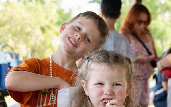 Military and Family Readiness Center hosts Hearts Apart barbecue
