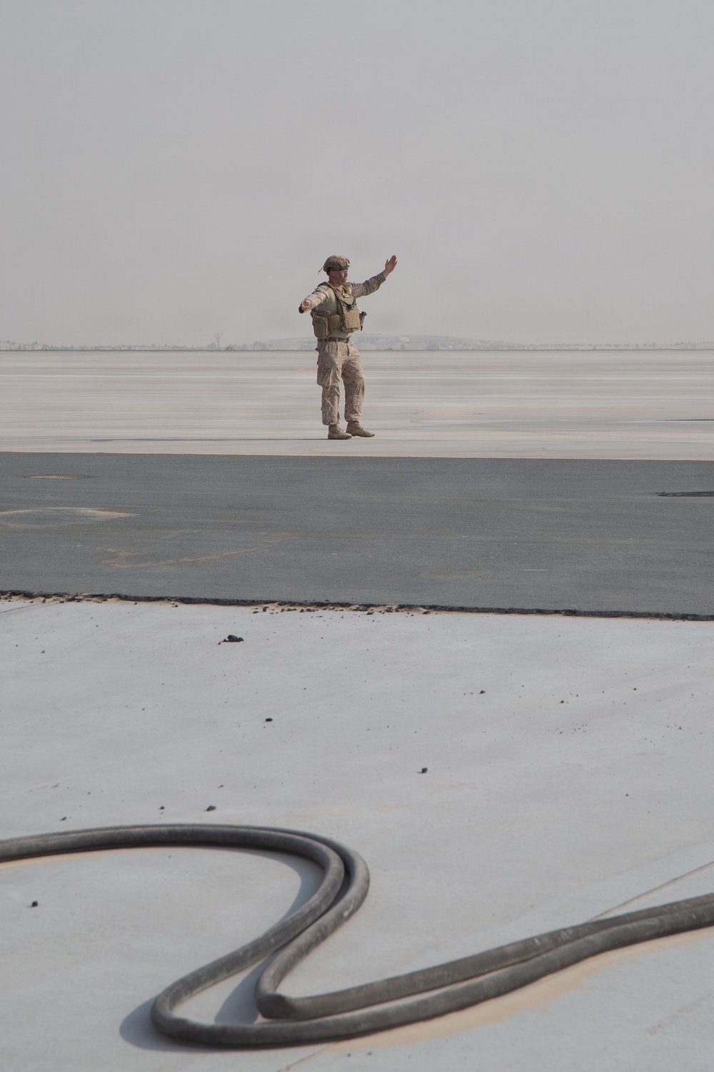 Marines Conduct MV-22 Osprey Forward Arming and Refueling Point Operations