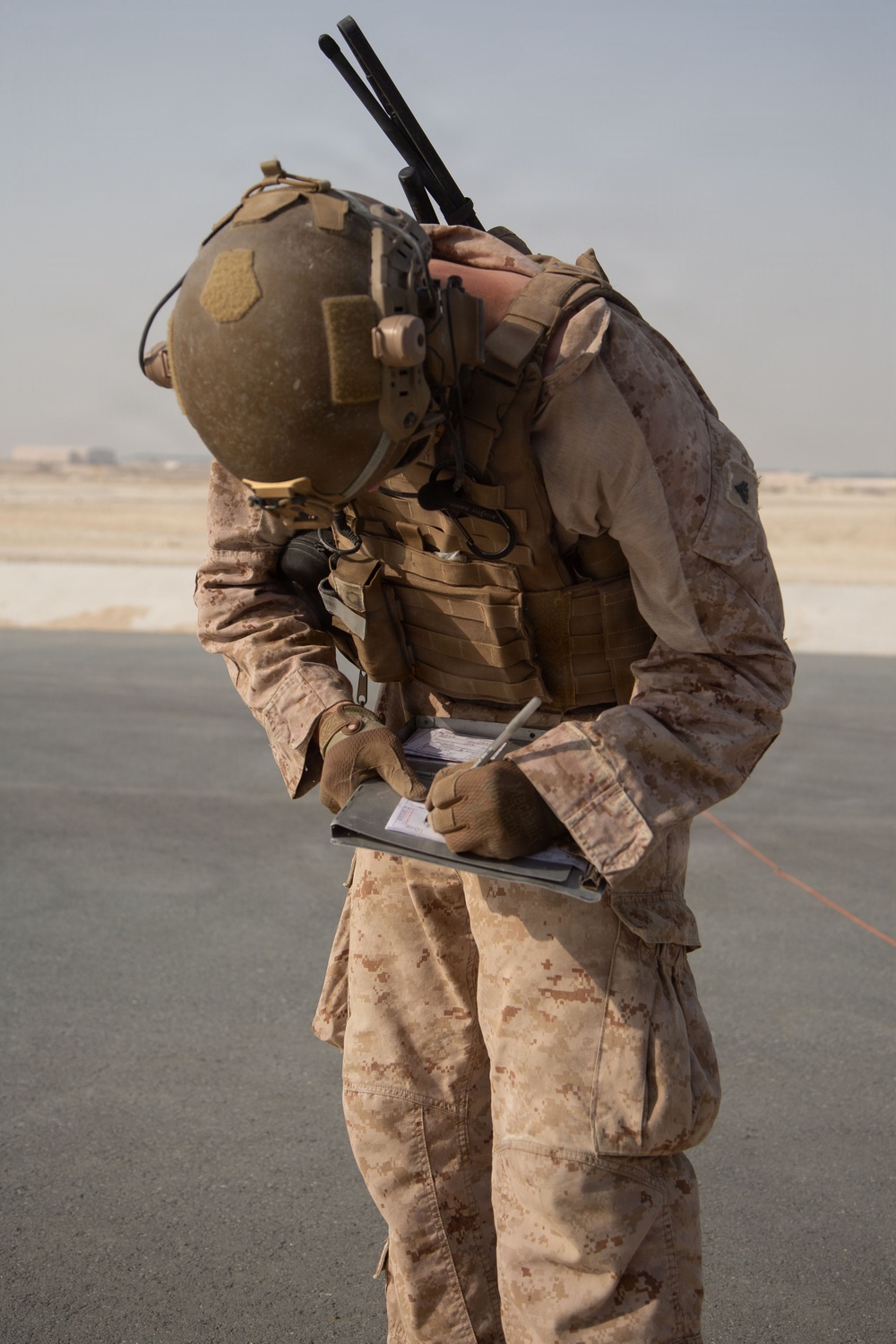 Marines Conduct MV-22 Osprey Forward Arming and Refueling Point Operations