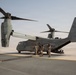 Marines Conduct MV-22 Osprey Forward Arming and Refueling Point Operations