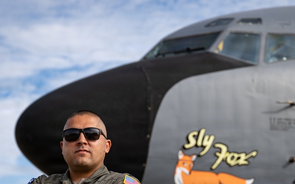 Prior-enlisted Airman returns to England as KC-135 pilot