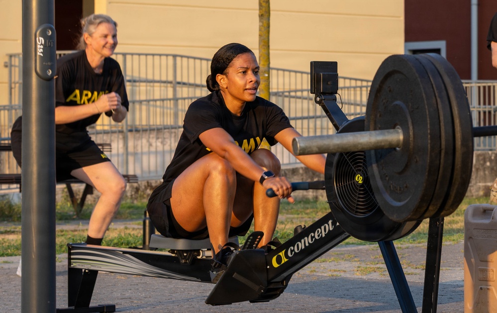 SETAF-AF leaders conduct physical training