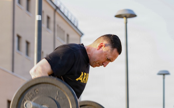 SETAF-AF leaders conduct physical training