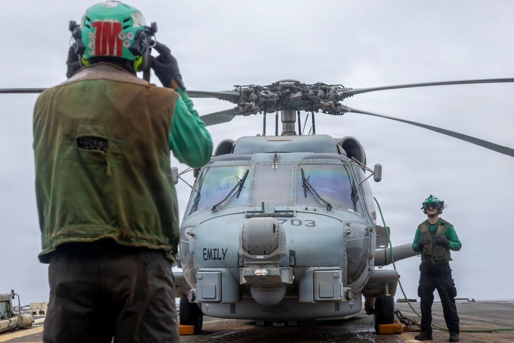 Delbert D. Black Conducts Operations
