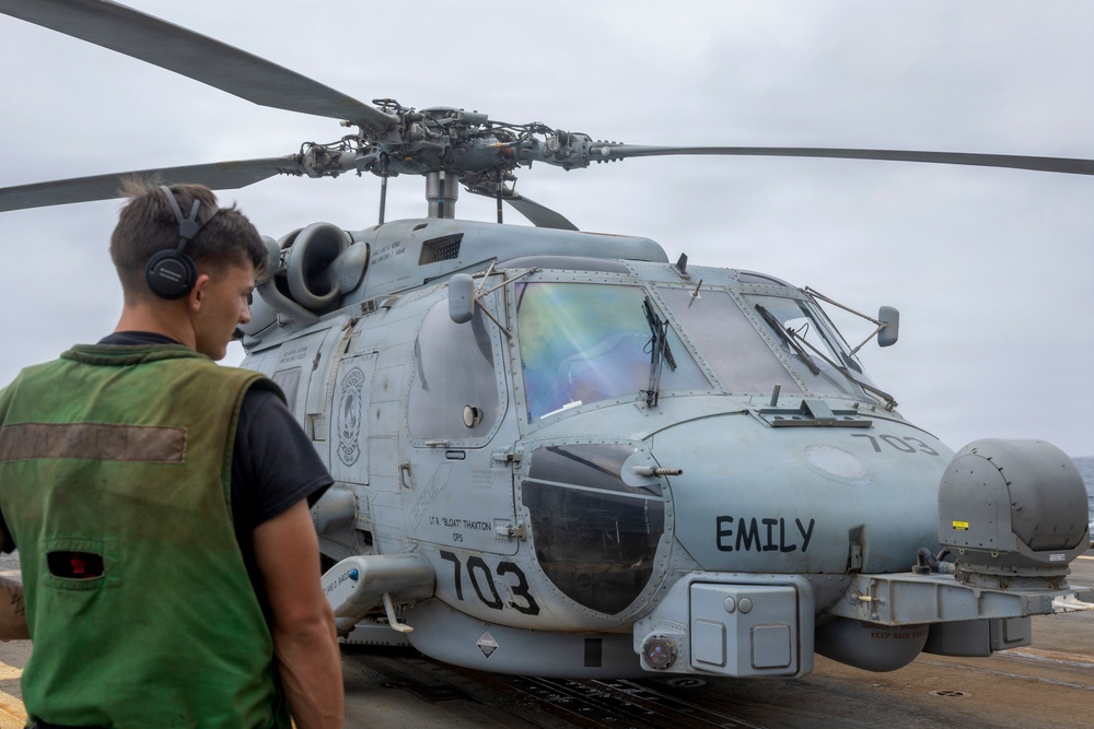 Delbert D. Black Conducts Operations