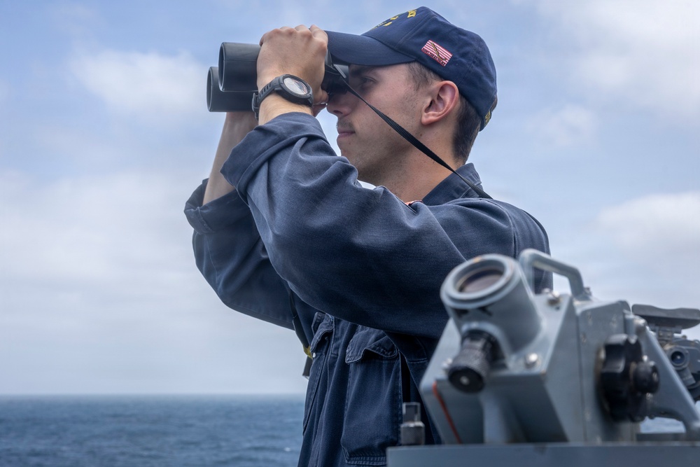 Delbert D. Black Conducts Operations